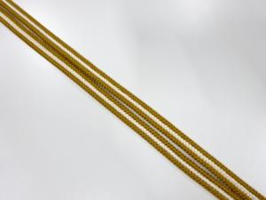 未使用品　正絹　帯留め用　手組四分紐